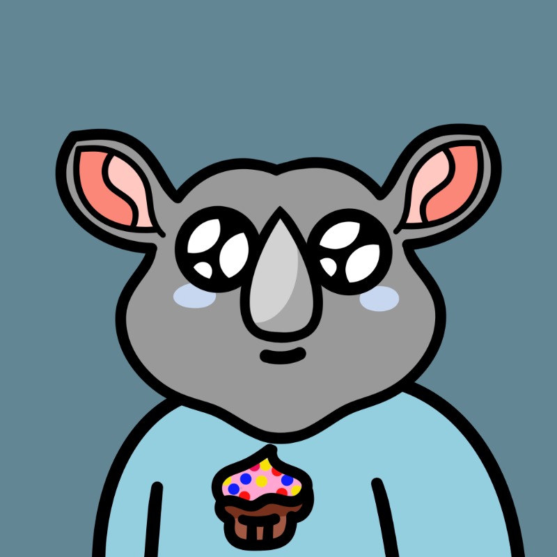 Cool Rhinoo #4 static token preview