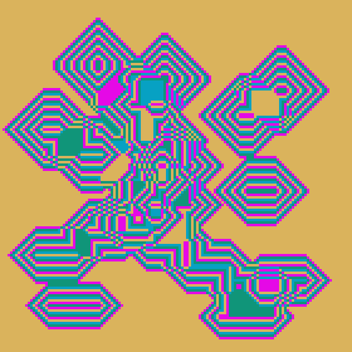 Superimposed Octagonal Pyramids #1 static token preview