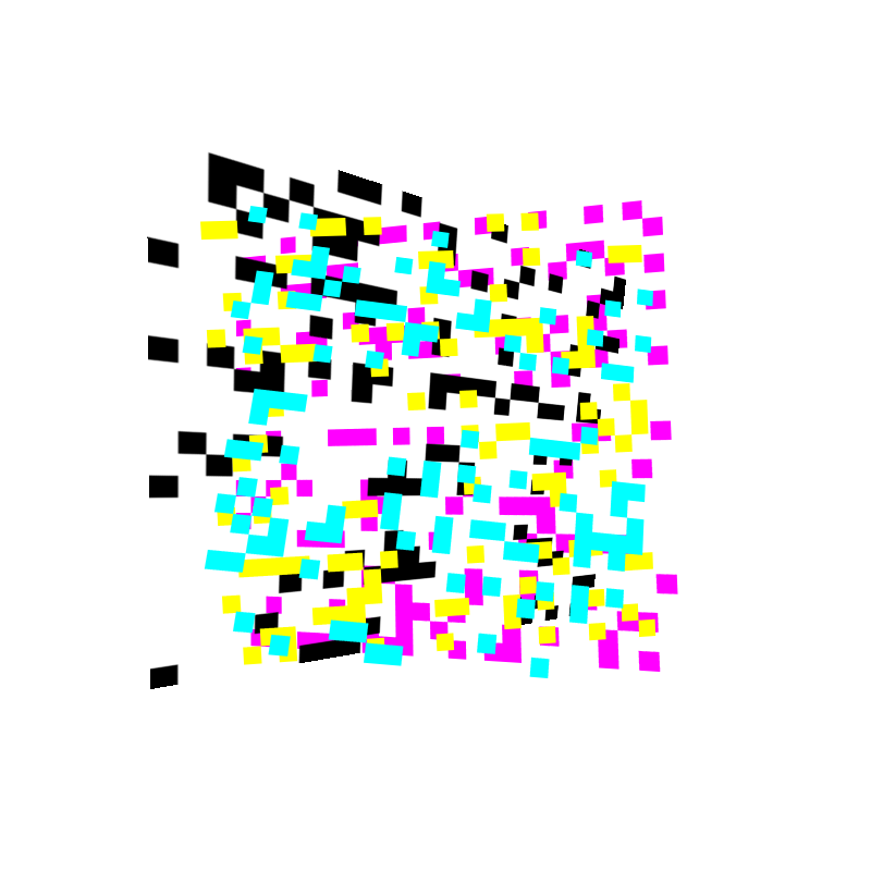 CMYK Decay #22 static token preview