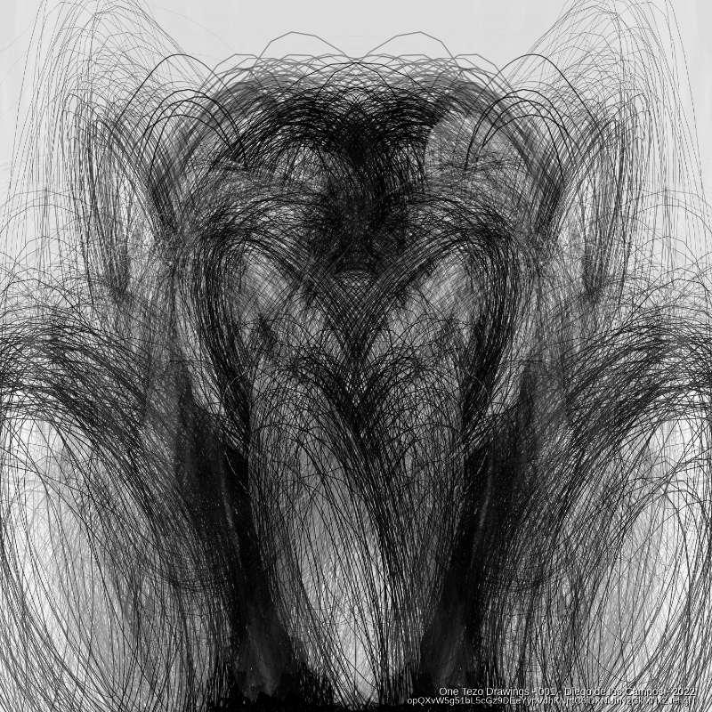 One Tezo Drawings #24 static token preview