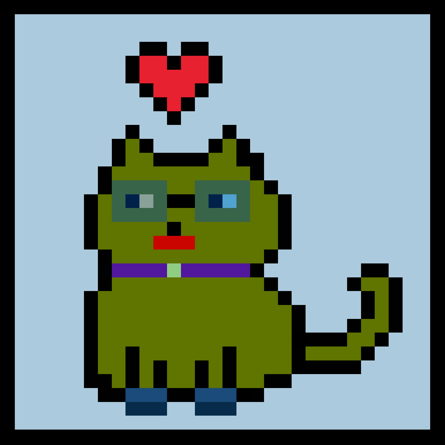 Lazy Kitties #23 static token preview