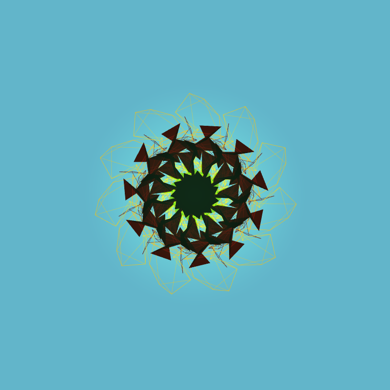 Color Time Mandala #3 static token preview