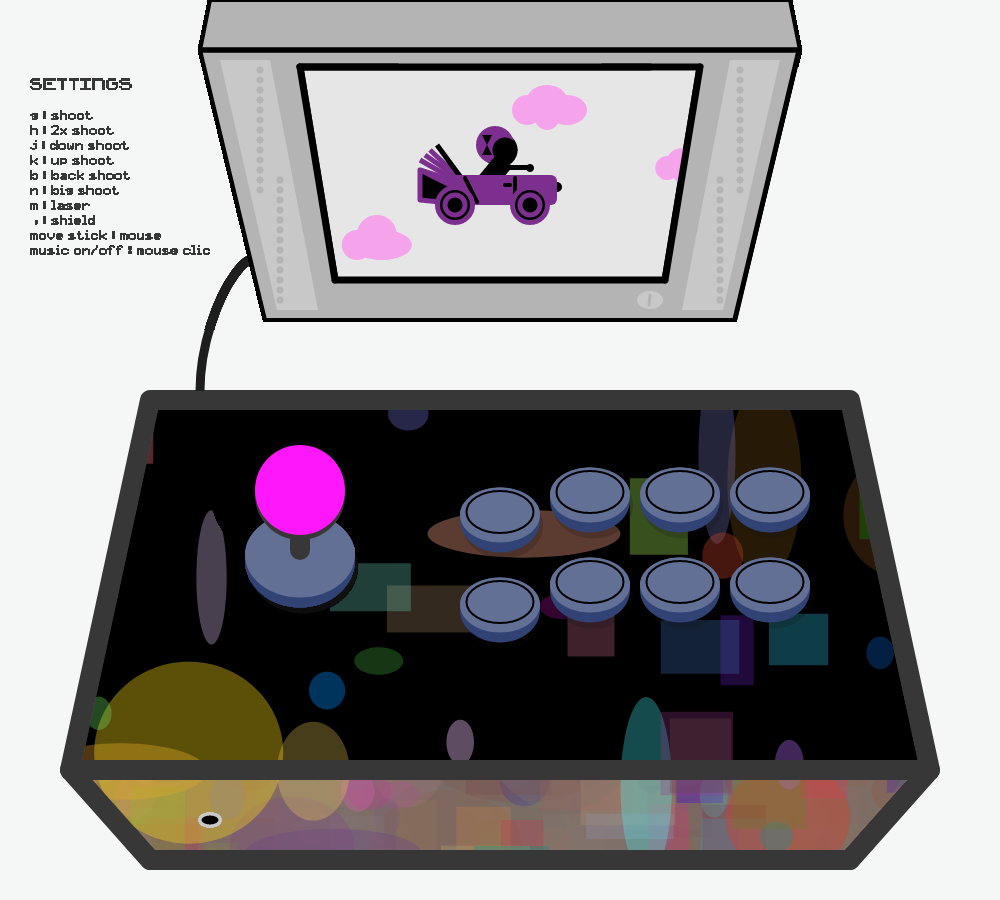 Arcade stick #9 static token preview