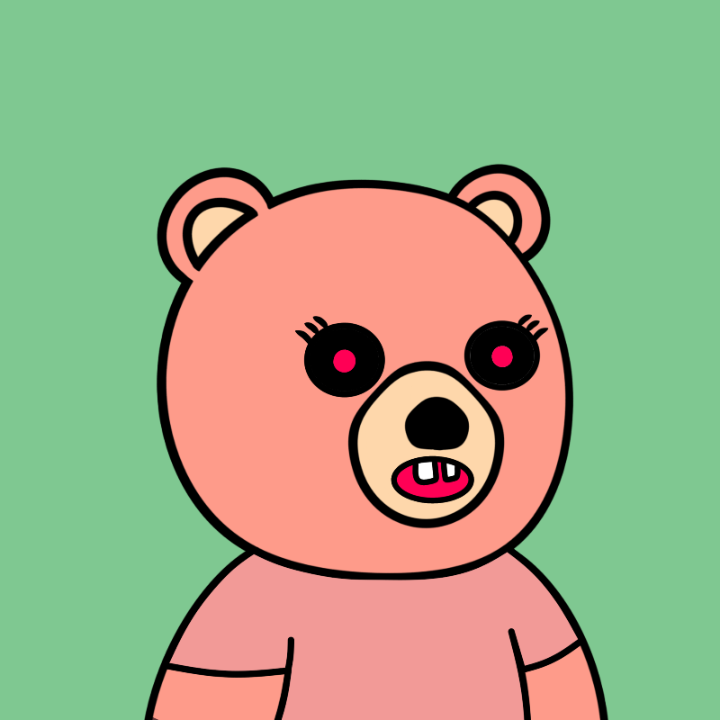 ME BEAR #18 static token preview