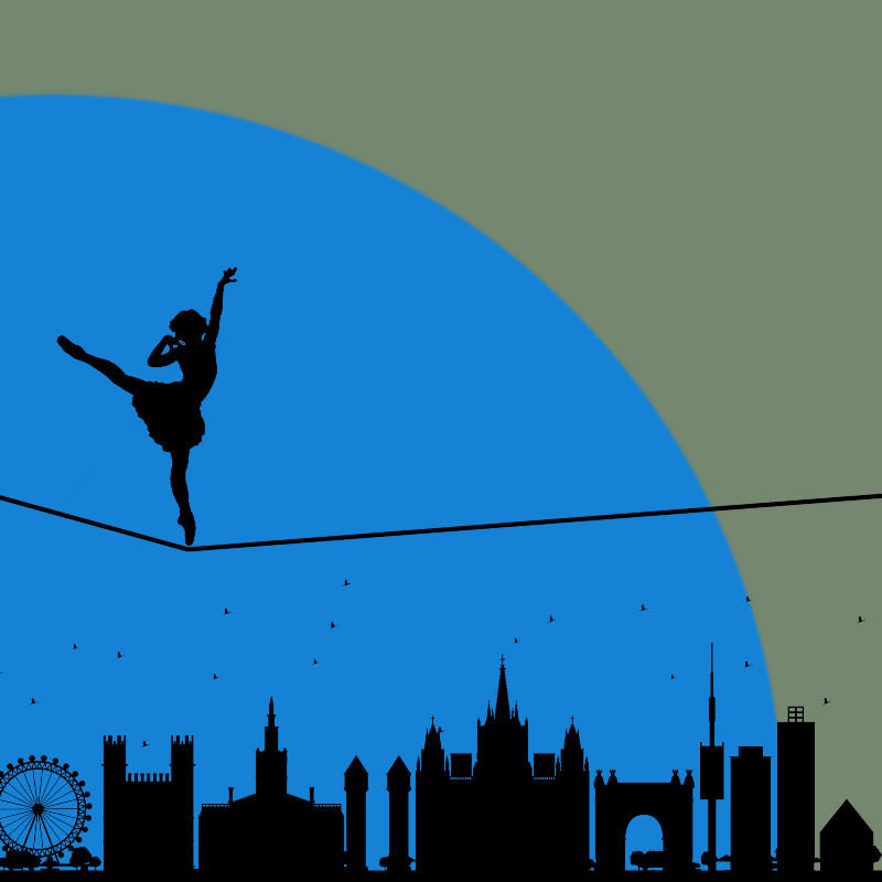 Dancing over the city #23 static token preview