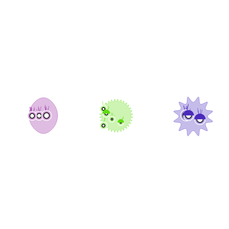 Beautiful virus #1 static token preview