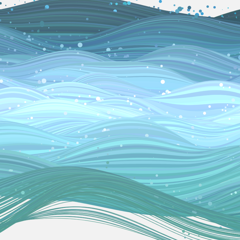 The Ocean Waves #67 static token preview