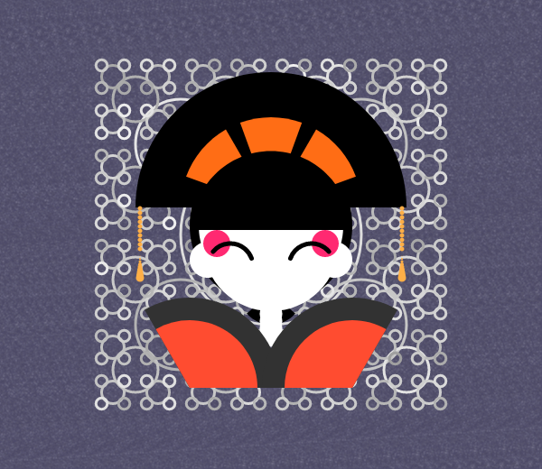 Kimono Doll #6 static token preview
