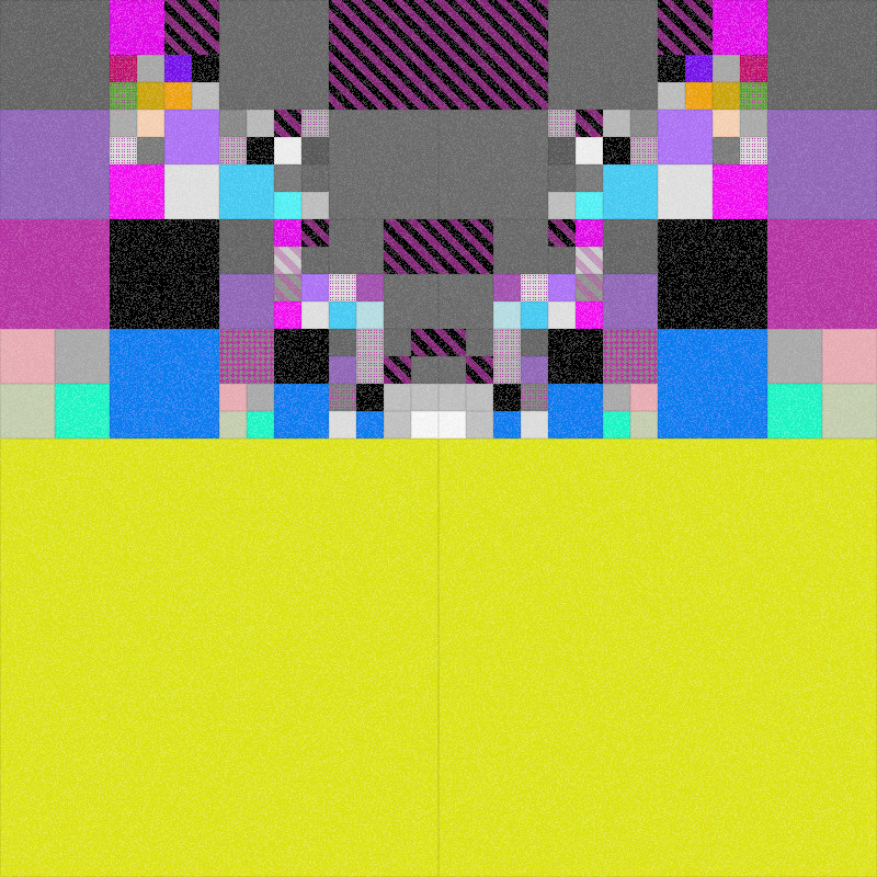Brutalist Quads #9 static token preview