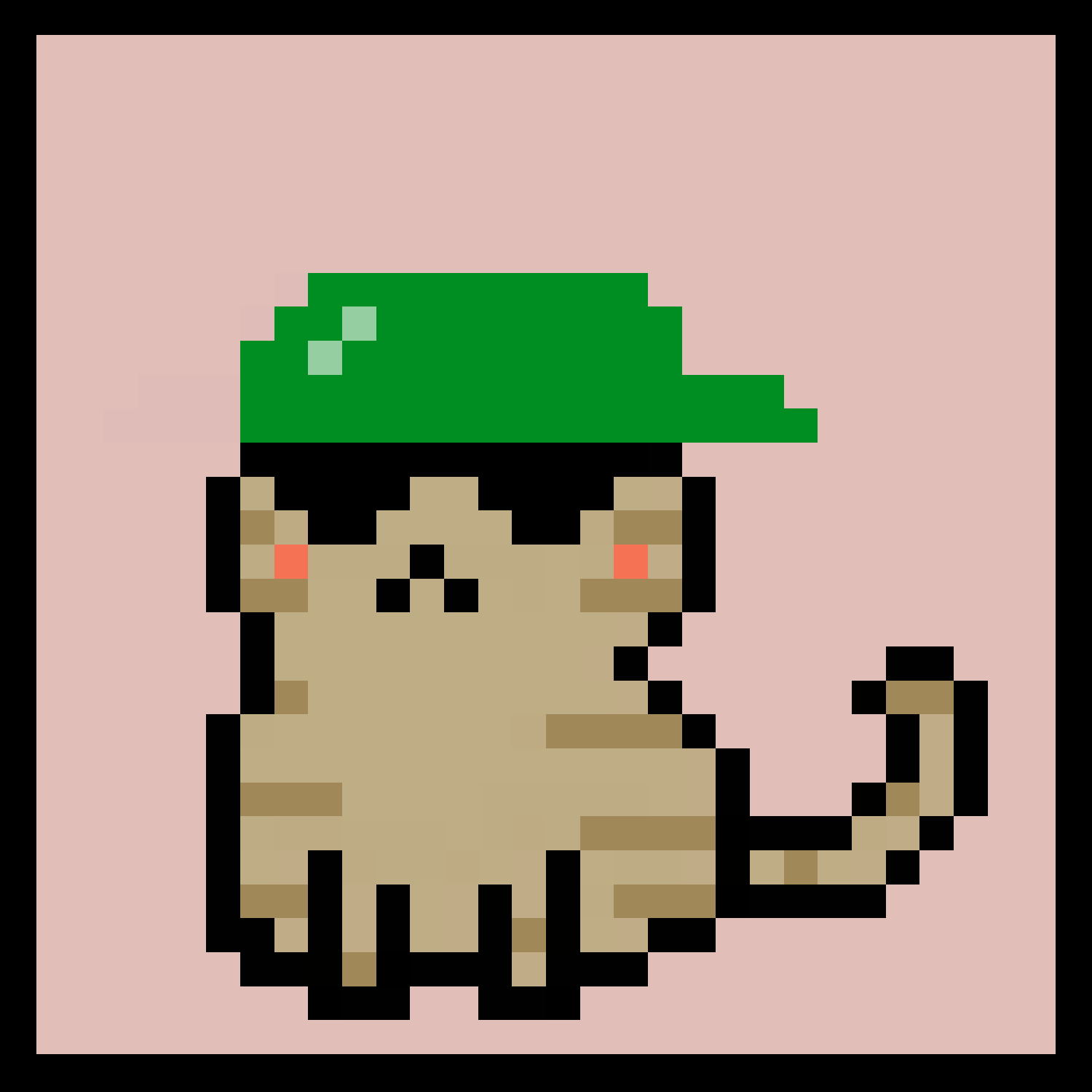 Lazy Kitties #12 static token preview