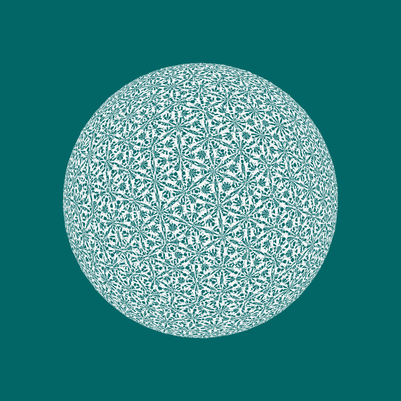 Digital Gothic: Spherical Tessellation #24 static token preview