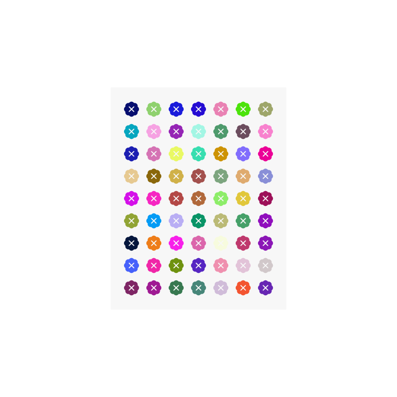 White - XX #9 static token preview