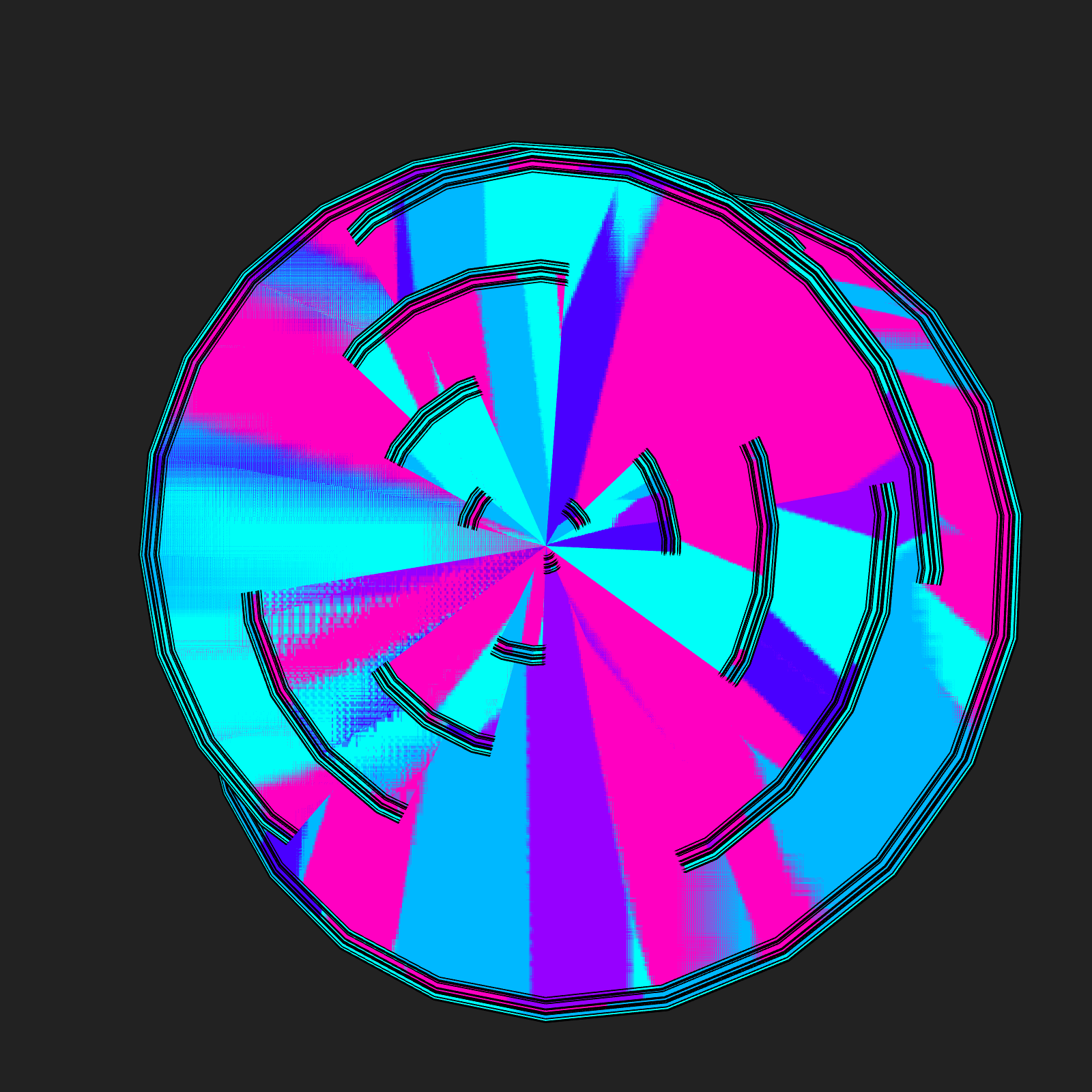 Circular reflectors #19 static token preview