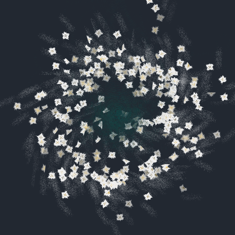 Whirlwind Blossom #12 static token preview