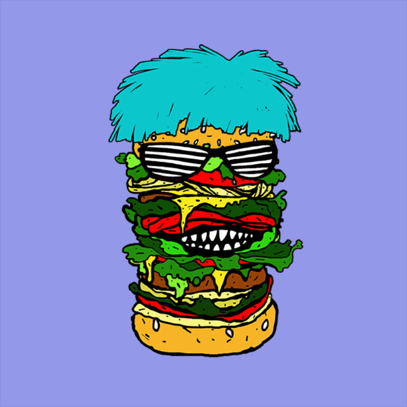 BurgerKills #3 static token preview