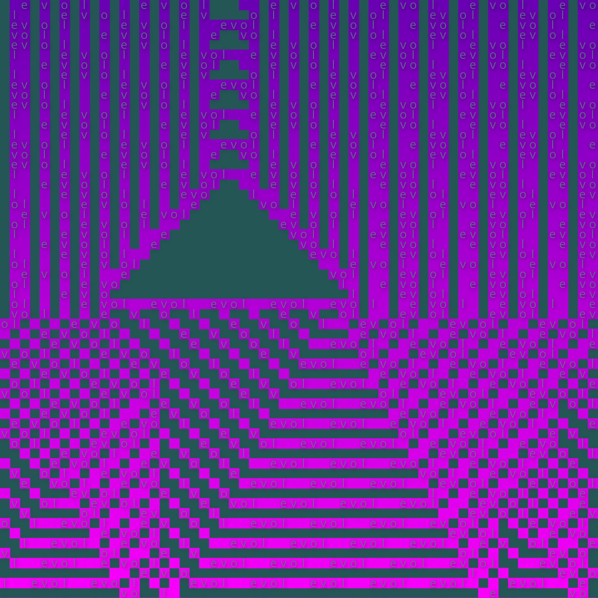 Textual Automata Machinery #11 static token preview