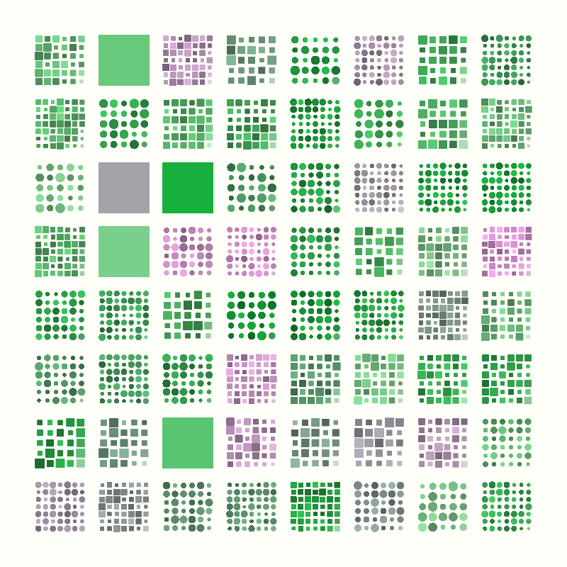 Pastel Grid #6 static token preview