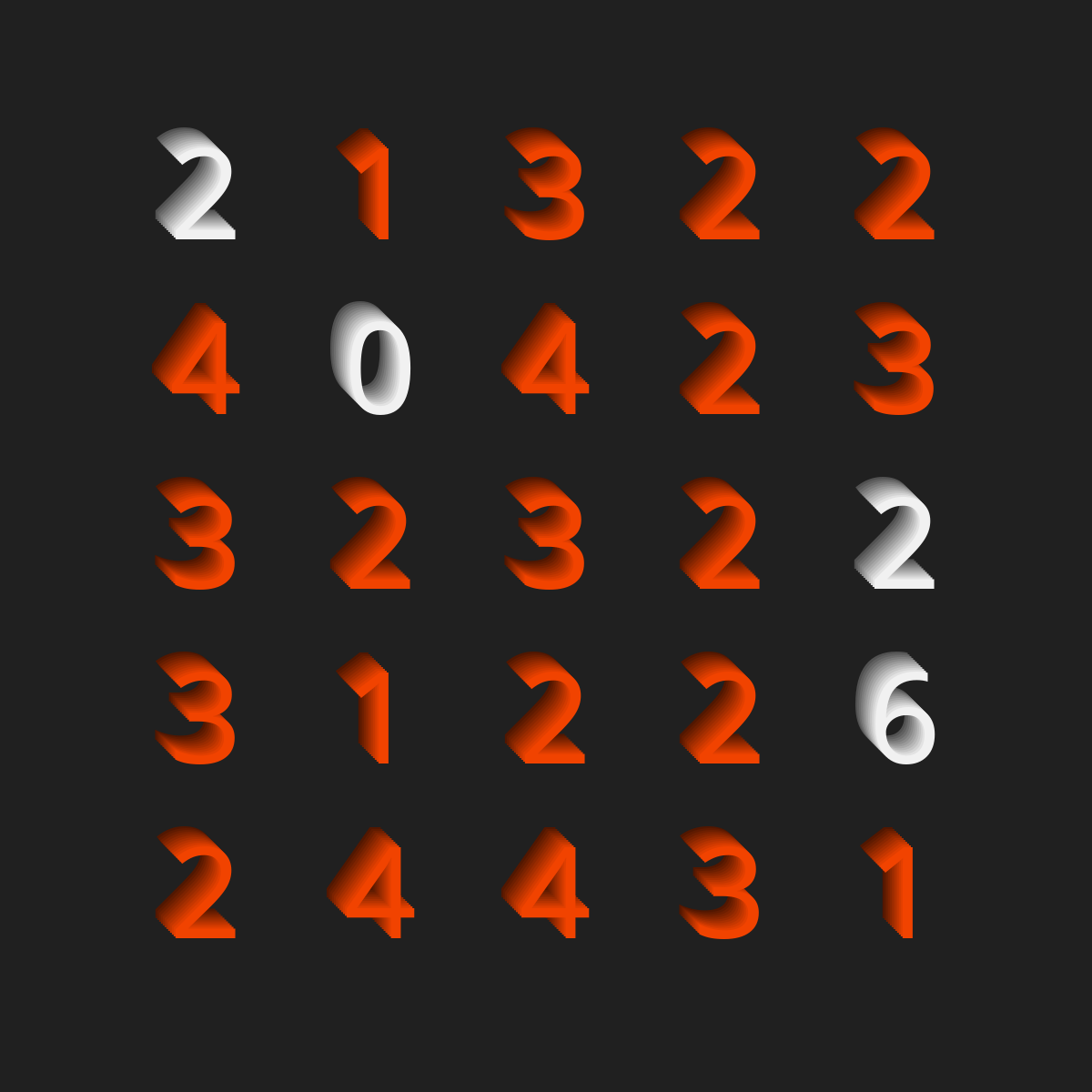 A Clock for decades #13 static token preview