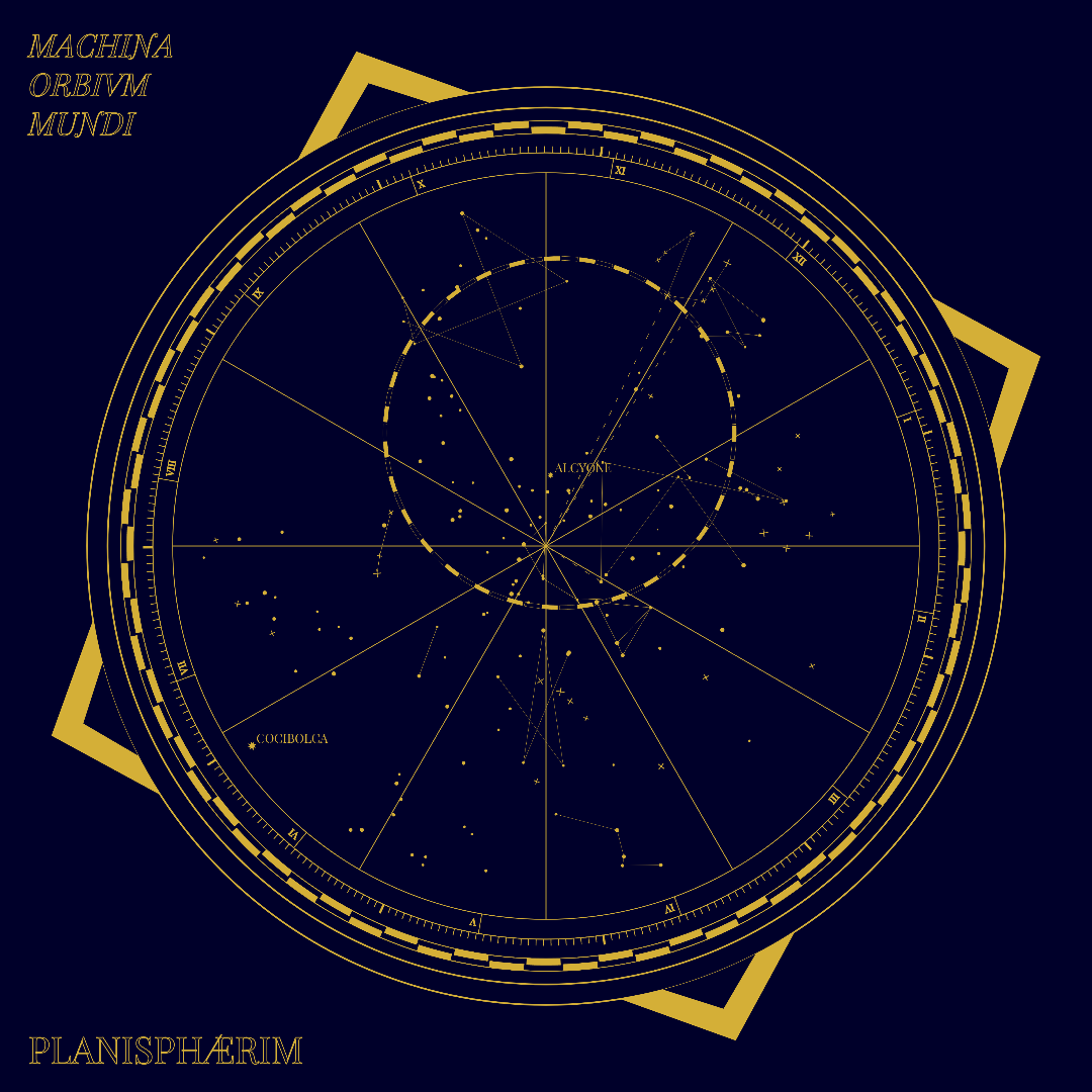 A Fictional Map Of Constellations #10 static token preview