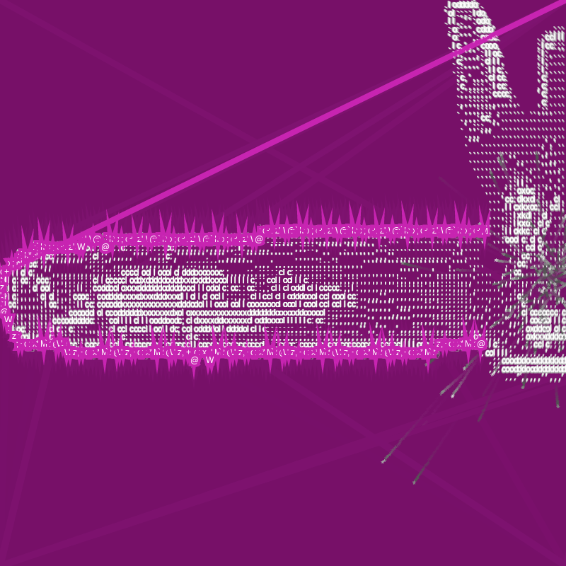 ascii trip saw #13 static token preview