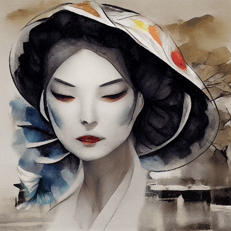 Rural Geisha #5 static token preview