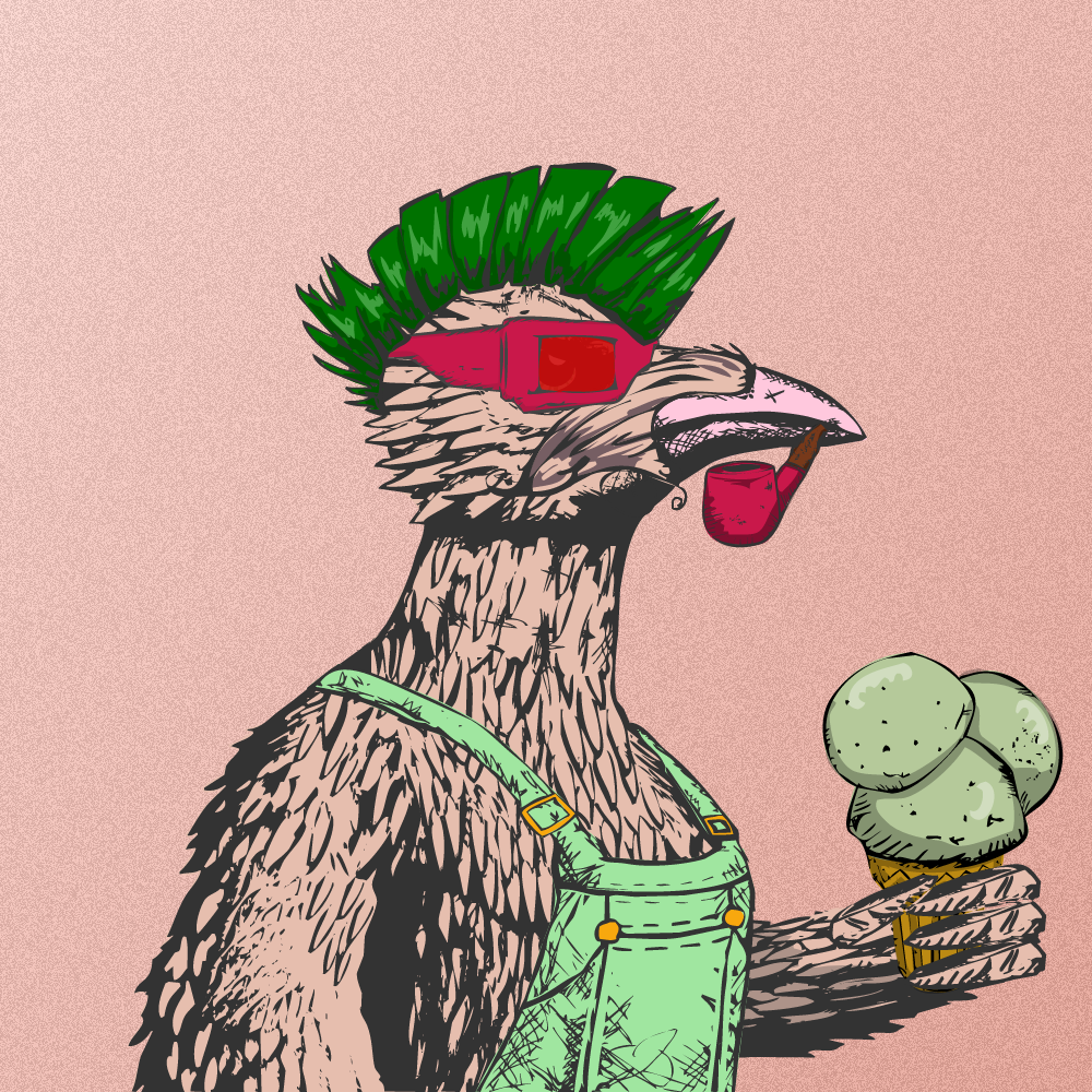 Bad Bird #16 static token preview