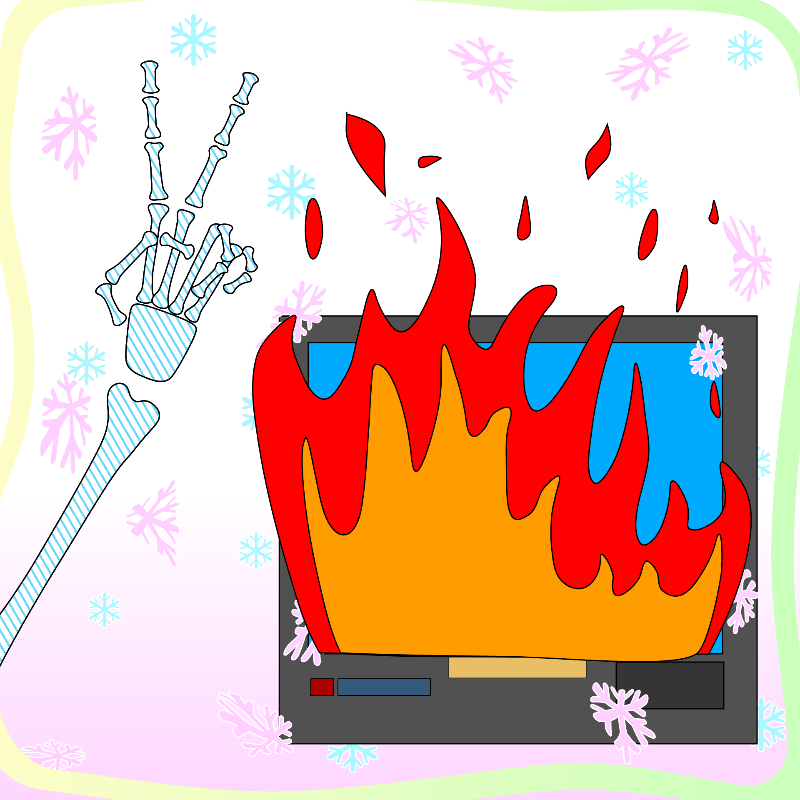yule log #18 static token preview