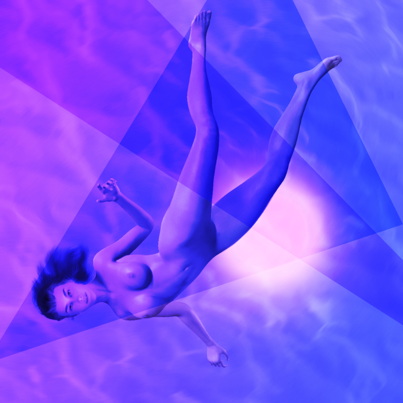 Girls Underwater #1 static token preview