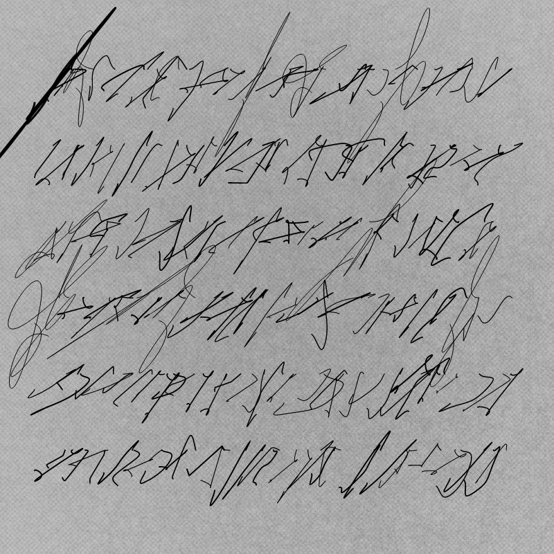 asemic #17 static token preview
