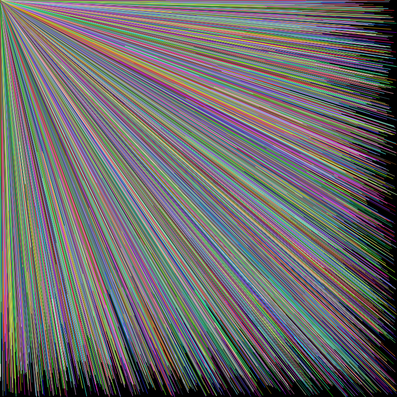 Colorful Lines #6 static token preview