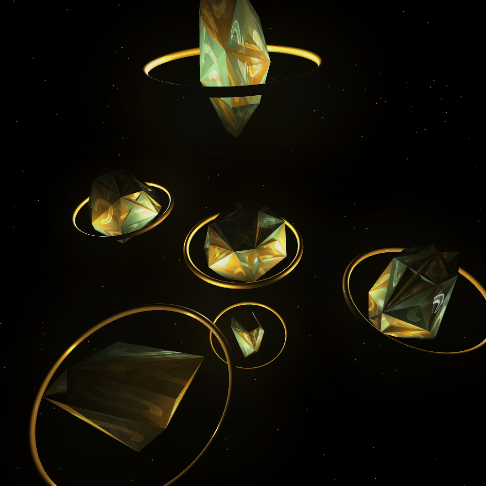 Space Gems #12 static token preview