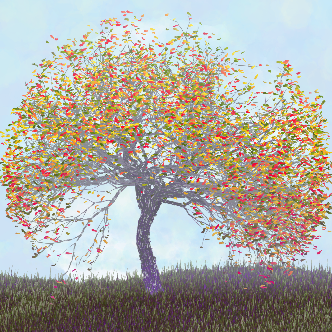 Ornamental Tree #6 static token preview