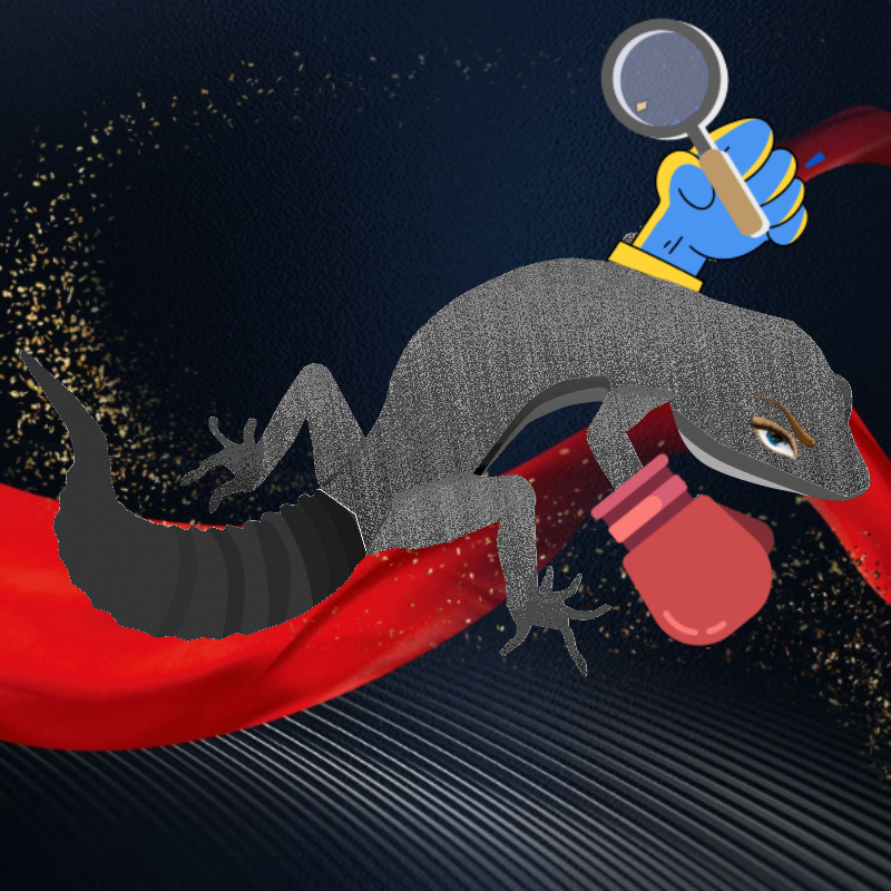 Gecko Warrior #3 static token preview