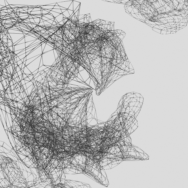 Chaotic Lines #23 static token preview