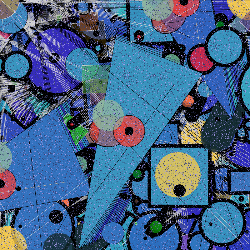 Kandinsky's mind #15 static token preview