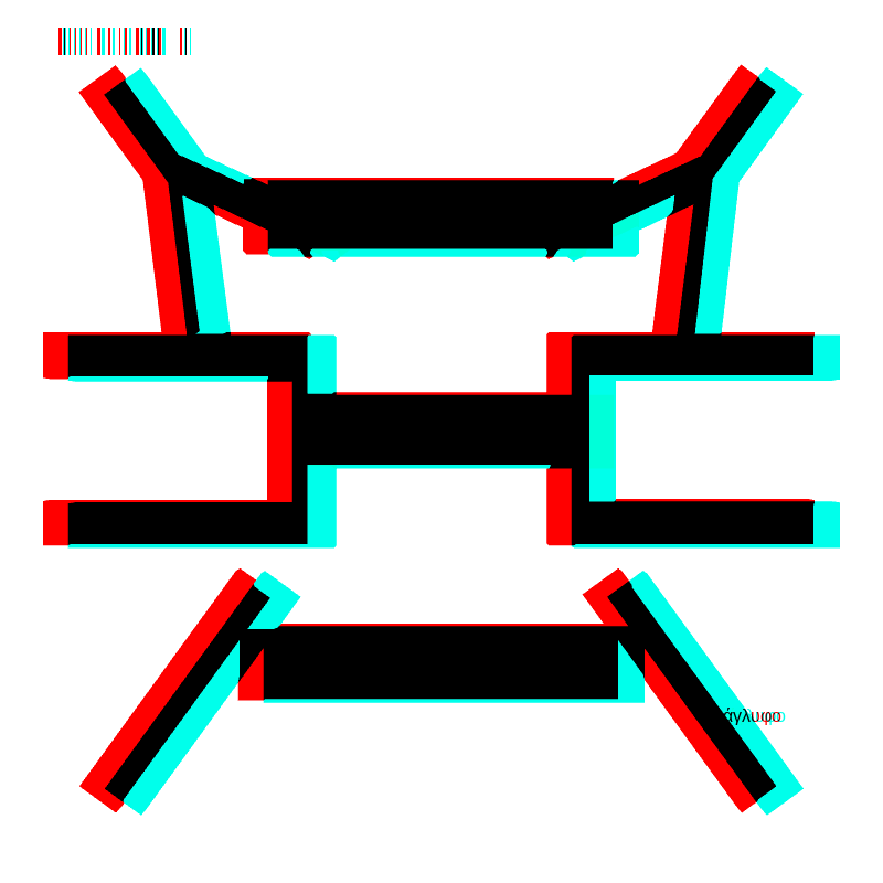 anaglyph - CRYPTO EMBLEM _2 : TWO-FACE #1 static token preview