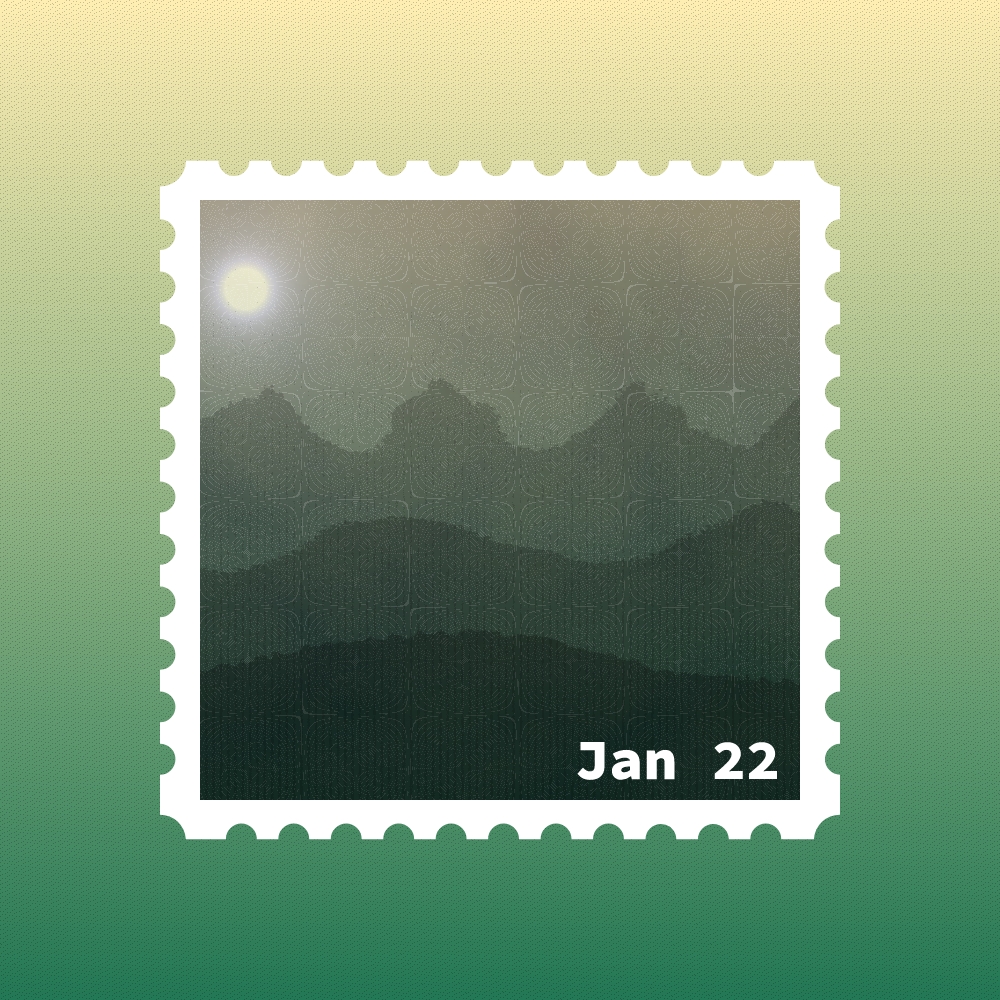 January 2022 stamp #17 static token preview