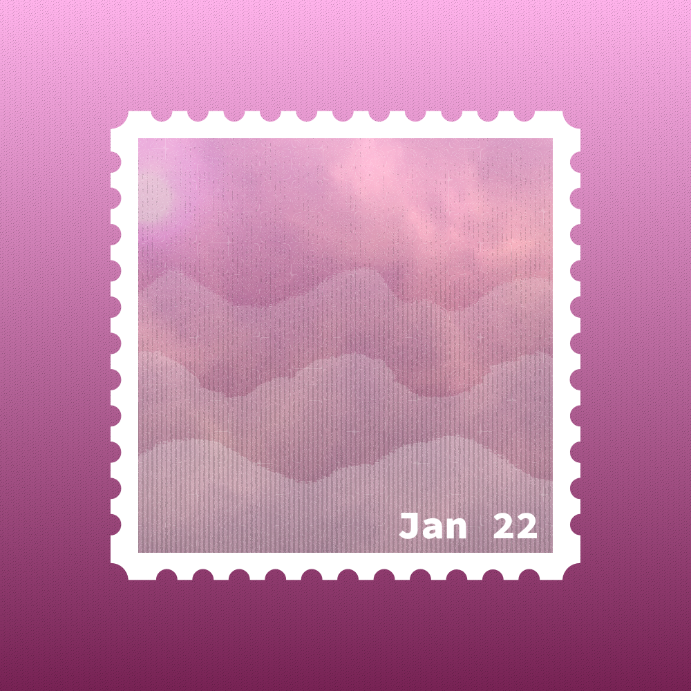 January 2022 stamp #3 static token preview