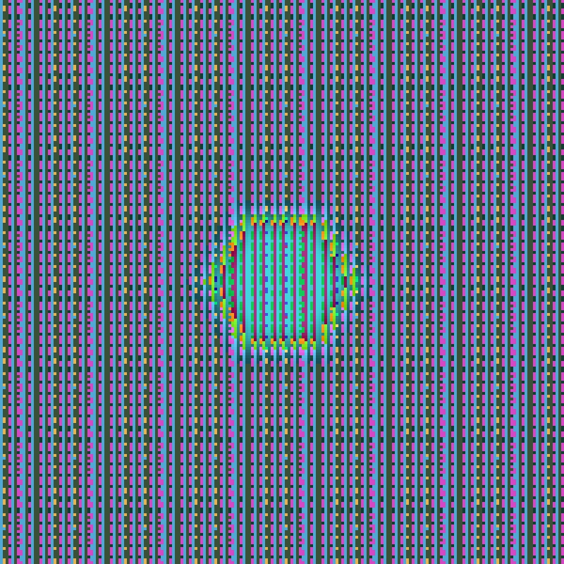 Pixelated Orb #10 static token preview