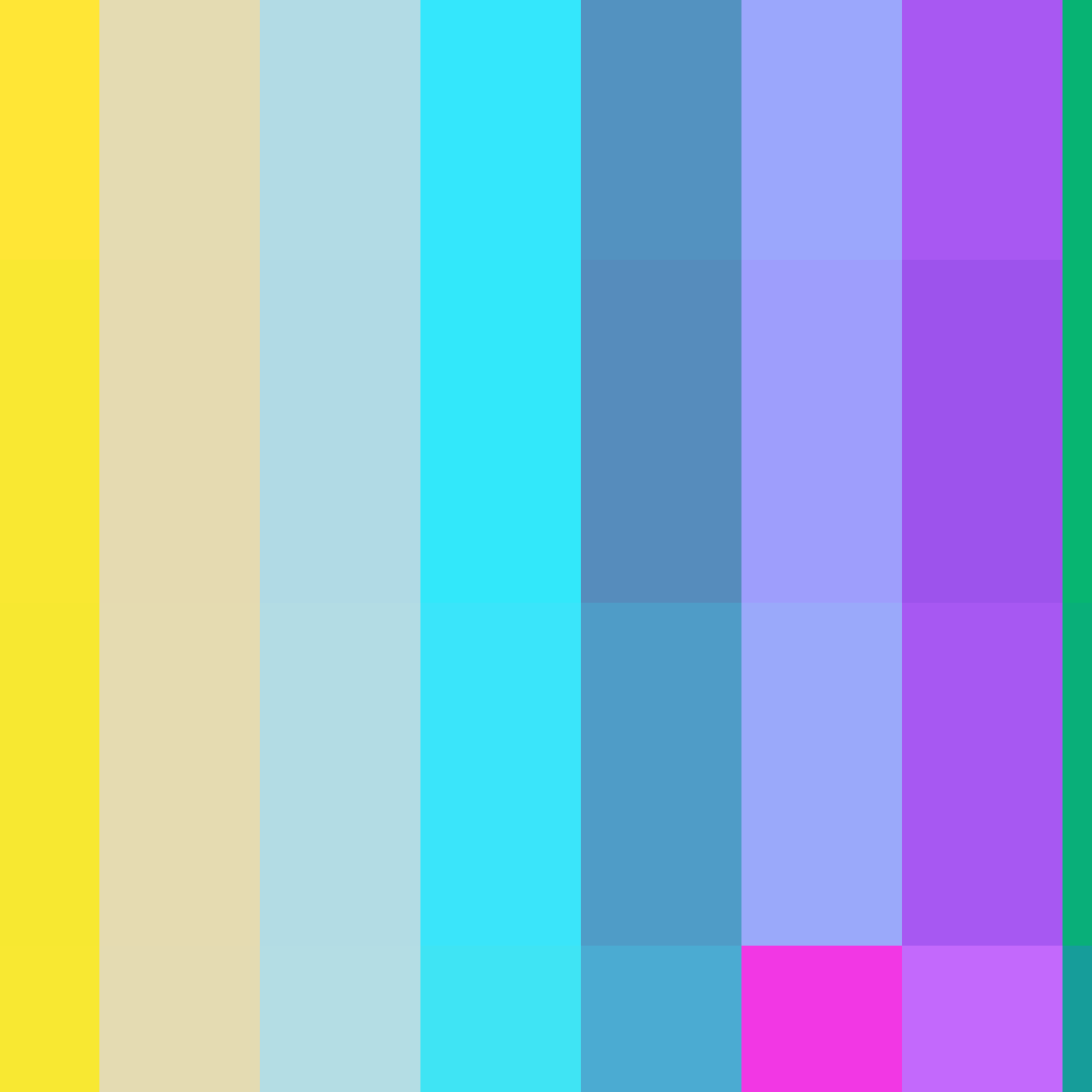 Pixelated Color Study #4 static token preview