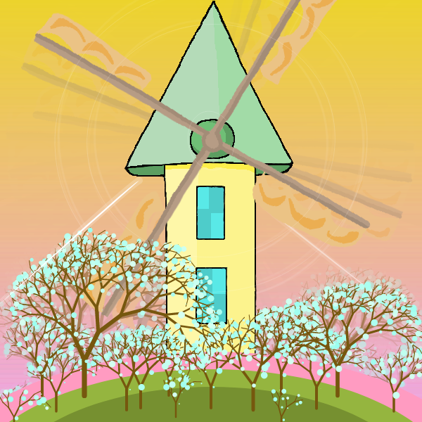 Tree Desiring Calm but Wind Restless #9 static token preview