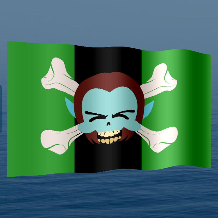 Jolly Roger Flag #198 static token preview