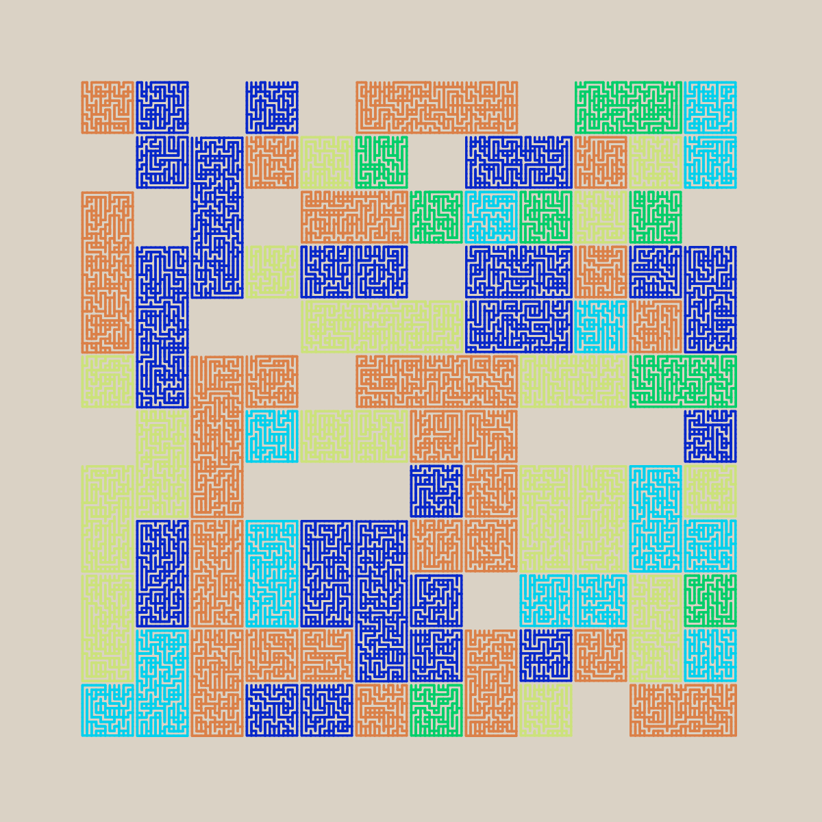 Algorithmic Labyrinth #25 static token preview