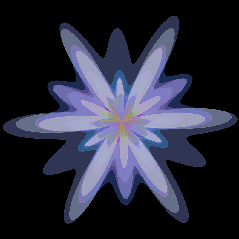 Blooming Flowers #5 static token preview