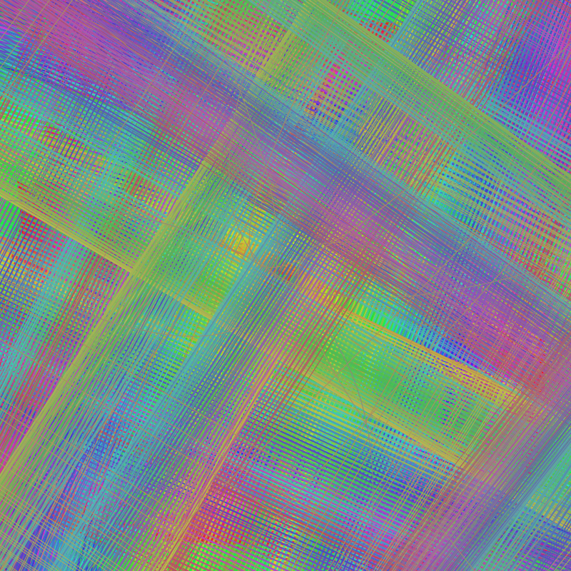 Fibonacci Rainbow Spirals 16 #1 static token preview