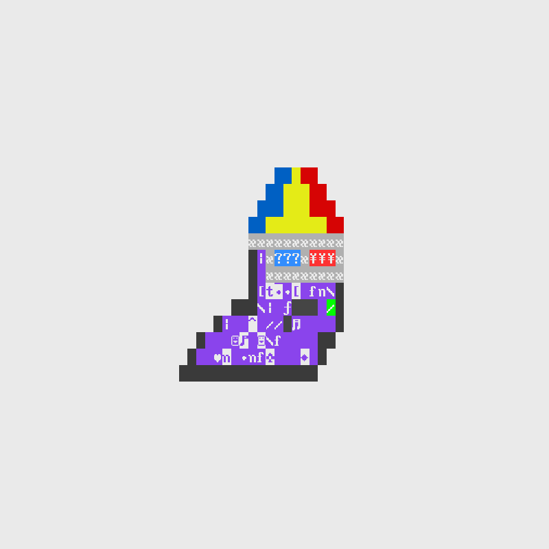 DOS Larva #4 static token preview