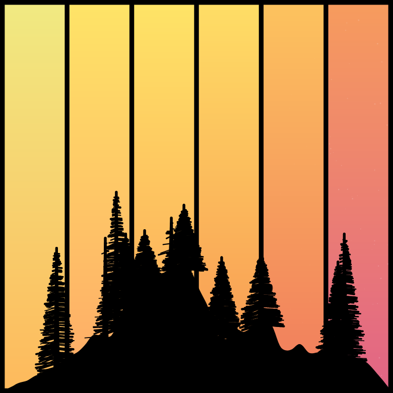 Smoky Mountains #9 static token preview