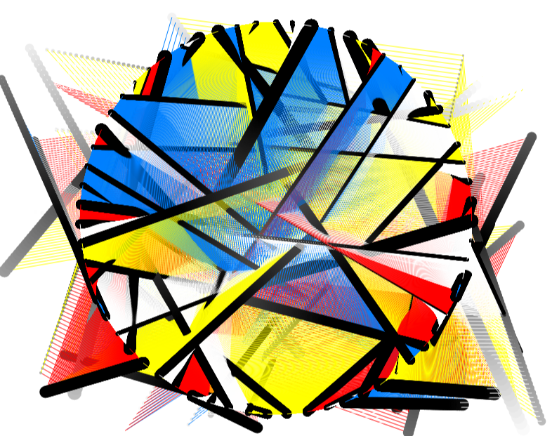 De Stijl Interpolated #1 static token preview