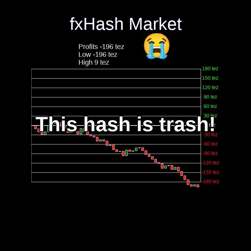fxHash Market #8 static token preview