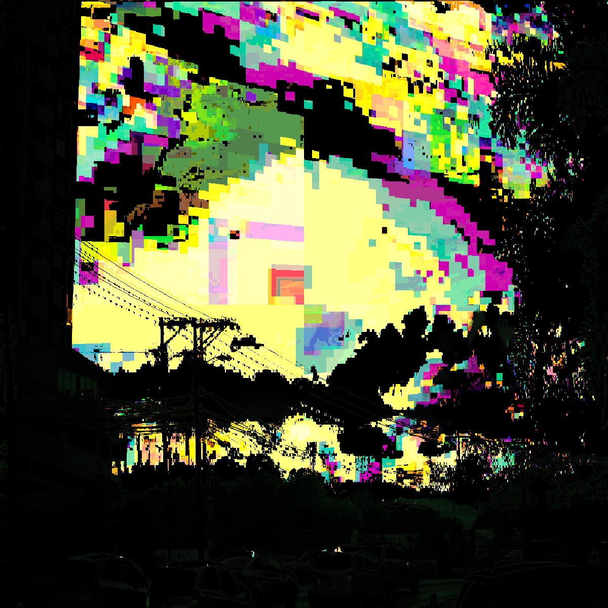 Glitch City #16 static token preview